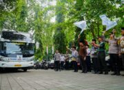 Walikota Mataram Lepas Mudik Gratis 2025 Bersama Bank NTB Syariah 