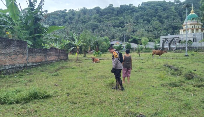 Polri dan Warga Bersinergi Dukung Kemandirian Pangan di Desa Batulayar Barat
