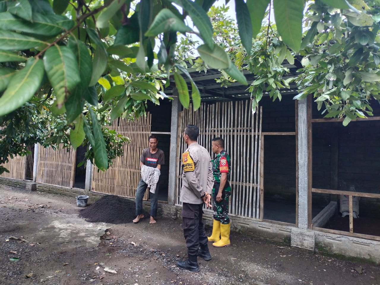 Bhabinkamtibmas Labuapi Aktif Dorong Ketahanan Pangan di Tingkat Petani