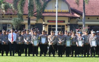 Penghargaan Teladan Mantap: Polres Lombok Barat Dorong Kinerja Unggul Personel