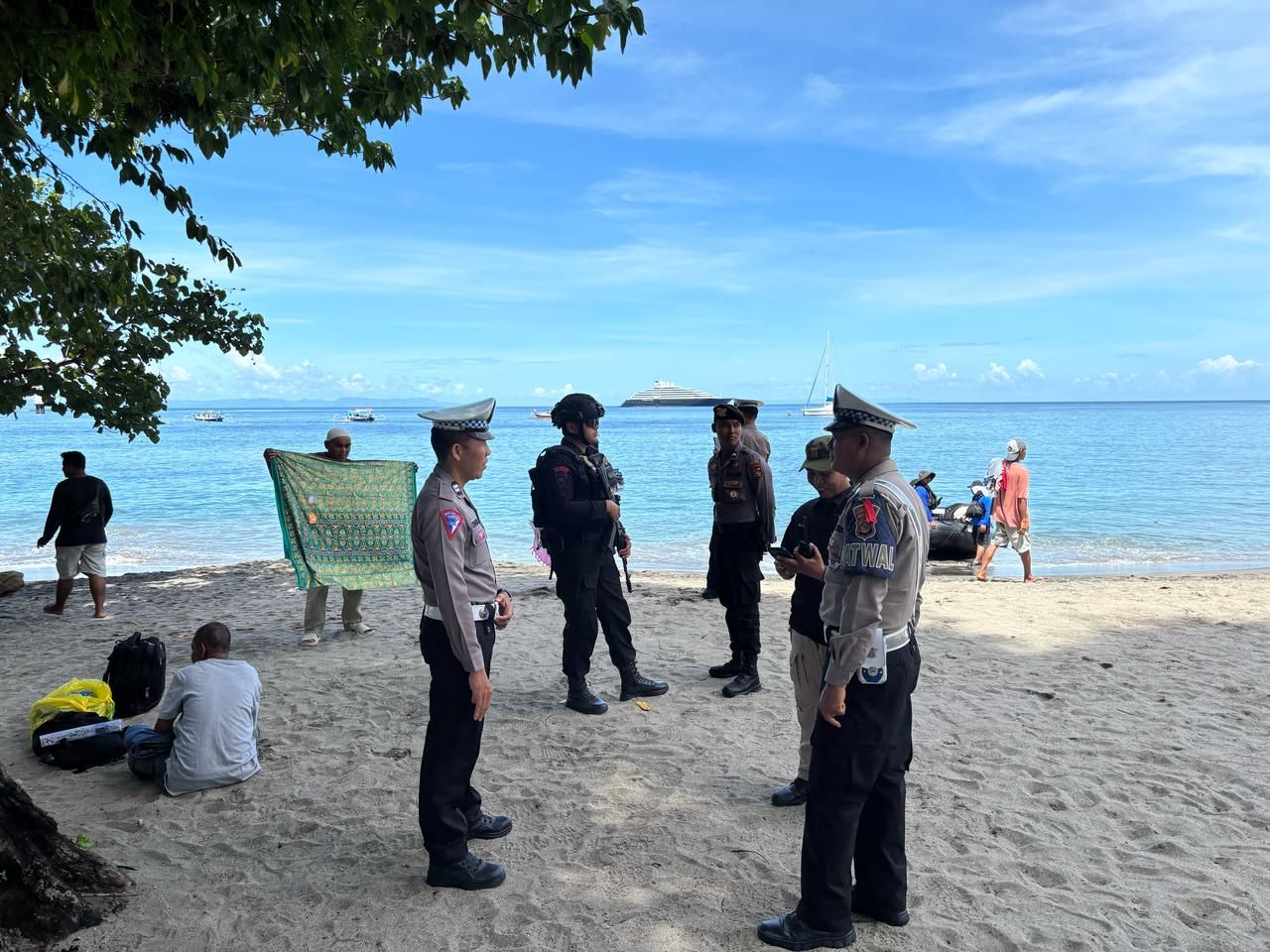 Pantai Senggigi Lebih Nyaman, Ini Upaya Polres Lombok Barat