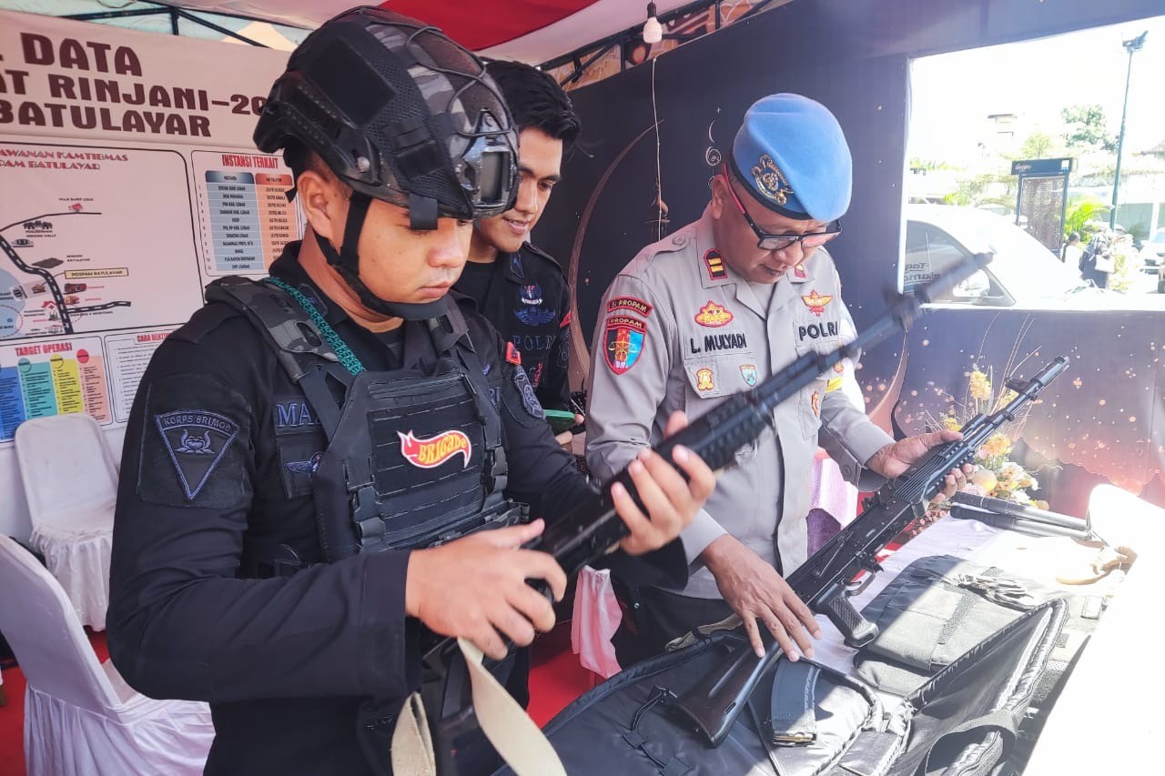 Pengawasan Ketat Personel Operasi Ketupat Rinjani 2025 di Lombok Barat Digencarkan