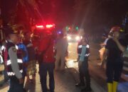 Polres Lobar Sigap Amankan Lokasi Konsleting Listrik dan Atur Lalin, Pastikan Keselamatan Warga