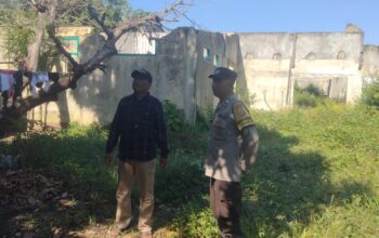 Bhabinkamtibmas Desa Montong Are Aktif Dukung Program Ketahanan Pangan Nasional
