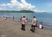 Patroli KRYD Polsek Lembar di Pantai Cemara: Menjaga Keamanan Wisatawan