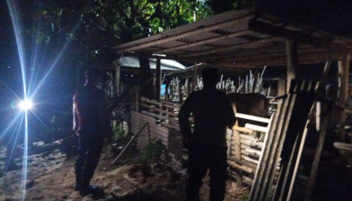 Patroli Dini Hari Polsek Sekotong Jaga Kamtibmas di Wilayah Rawan NTB