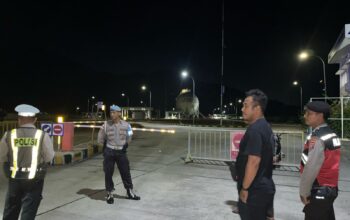 Polsek Sekotong Intensifkan Patroli Malam di Obyek Vital, Jamin Keamanan Depot LPG Lombok