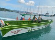 Polsek Sekotong Turut Menjaga Keamanan Ambulance Boat untuk Masyarakat Gili Gede Indah