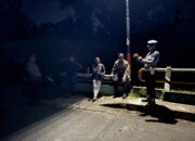 Tingkatkan Keamanan Perbatasan, Polsek Kediri Intensifkan Patroli Blue Light Dini Hari