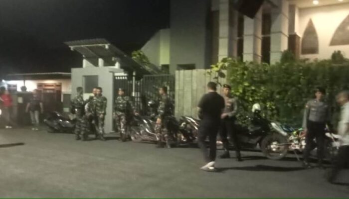 Patroli Gabungan Kawal Gereja, Kota Mataram Kondusif 