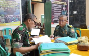 Kunjungan Tim Wasrik, Kodim 1606 Siap Tingkatkan Akuntabilitas