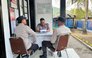 Cegah Premanisme, Polsek Lembar Perkuat Patroli di Pelabuhan