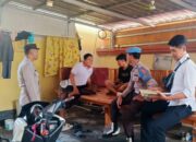 Cegah Gangguan Kamtibmas, Polsek Kediri Lakukan Patroli Humanis