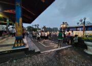 Kapolsek Gerung Pastikan Keamanan JCH Kloter 11 Lombok Barat