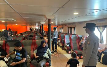 Sinergi Polsek Lembar dan Otoritas Pelabuhan Ciptakan Keamanan Tertib di Pelabuhan