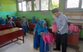 Polsek Kediri Kawal Ketat Distribusi Program MBG di Sekolah