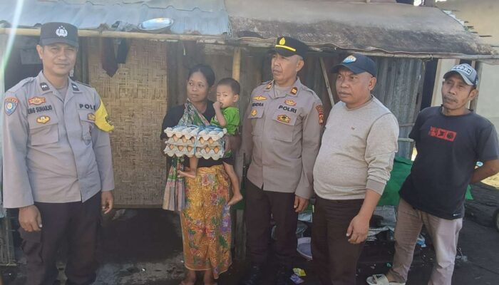 106 Pekan Polsek Kediri Peduli Stunting: Program Telur untuk Balita