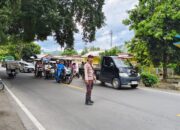 Sinergi Polsek dan Dinas LH Lombok Barat Dalam Penertiban Pohon Berbahaya
