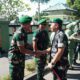 Dandim 1606/Mataram Sambut Hangat Kunjungan Kerja Pangdam IX/Udayana di Yonif 742 SWY