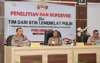 Tingkat Kepuasan Publik Tinggi, Polres Lombok Barat Jadi Lokasi Penelitian STIK Polri