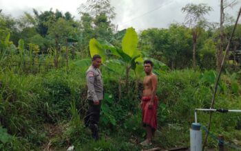 Polri di Sekotong Aktif Edukasi Warga Dukung Swasembada Pangan Nasional