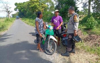 Bhabinkamtibmas Dorong Kemandirian Pangan Warga Desa