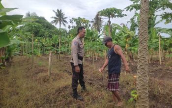 Silaturahmi Bhabinkamtibmas Labuapi Perkuat Kamtibmas dan Ketahanan Pangan