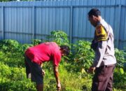 Polri Dukung Ketahanan Pangan Desa Senteluk, Lombok Barat