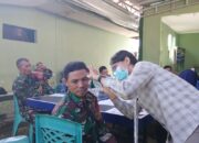 TNI dan Puskesmas Tanjung Karang Kolaborasi Cegah Penyakit