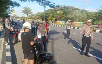 Polres Lombok Barat Tindak 42 Pelanggar Lalu Lintas dalam Operasi Patuh Rinjani