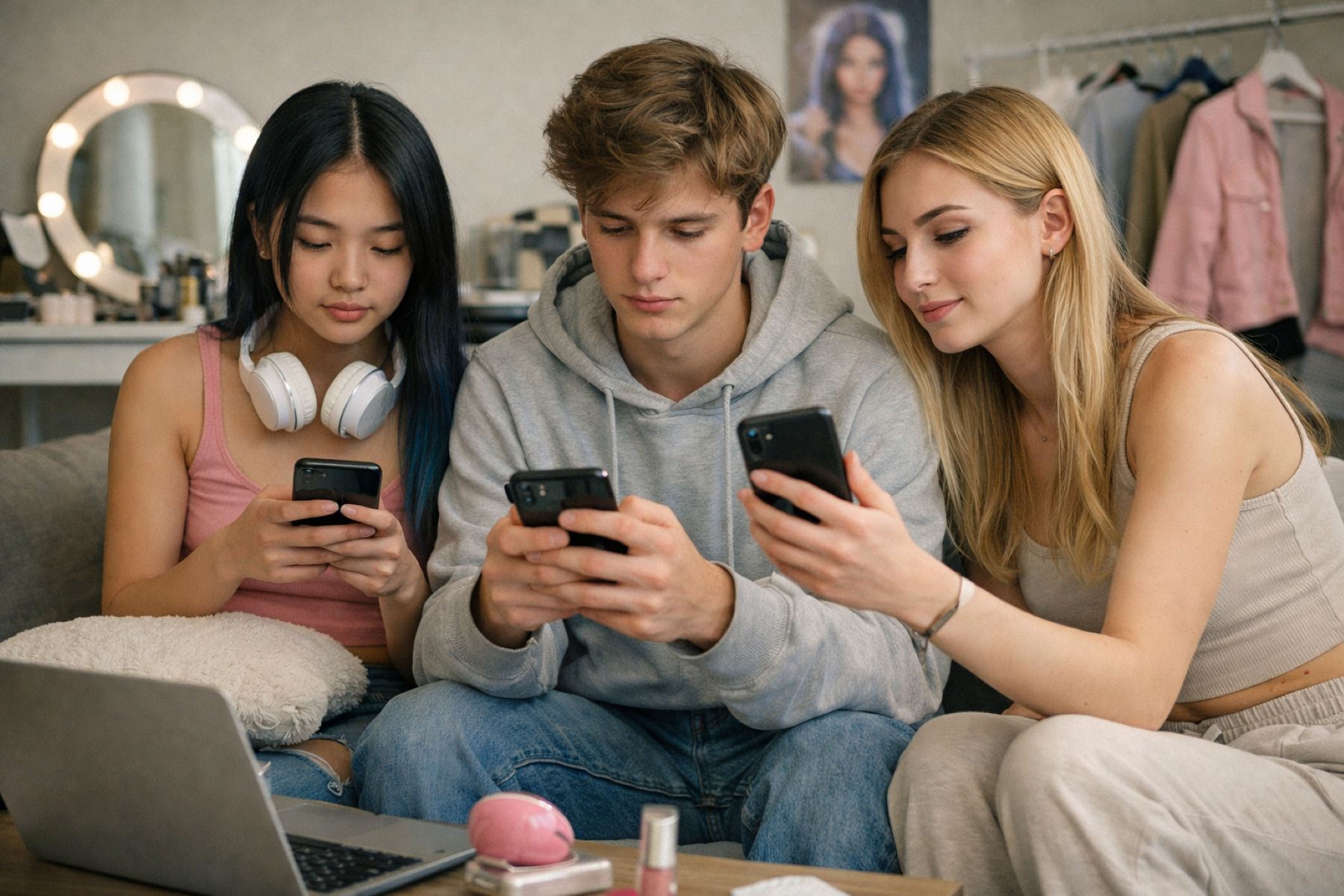 How AI-Native Social Identity Affects Gen Z