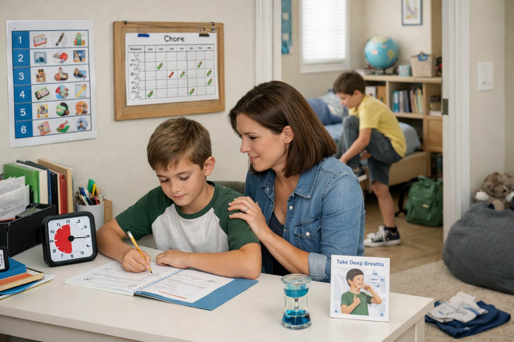 Executive Function Support for Morning Routines