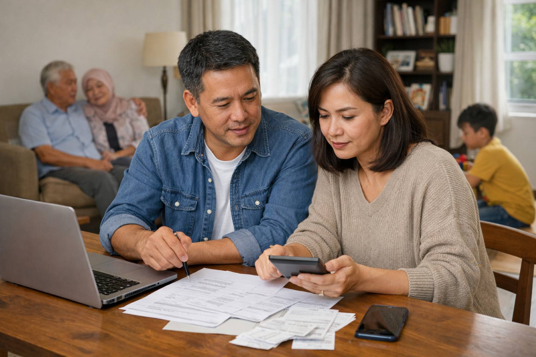 The Sandwich Squeeze: How Financial Peace Budgeting Saves Your Sanity