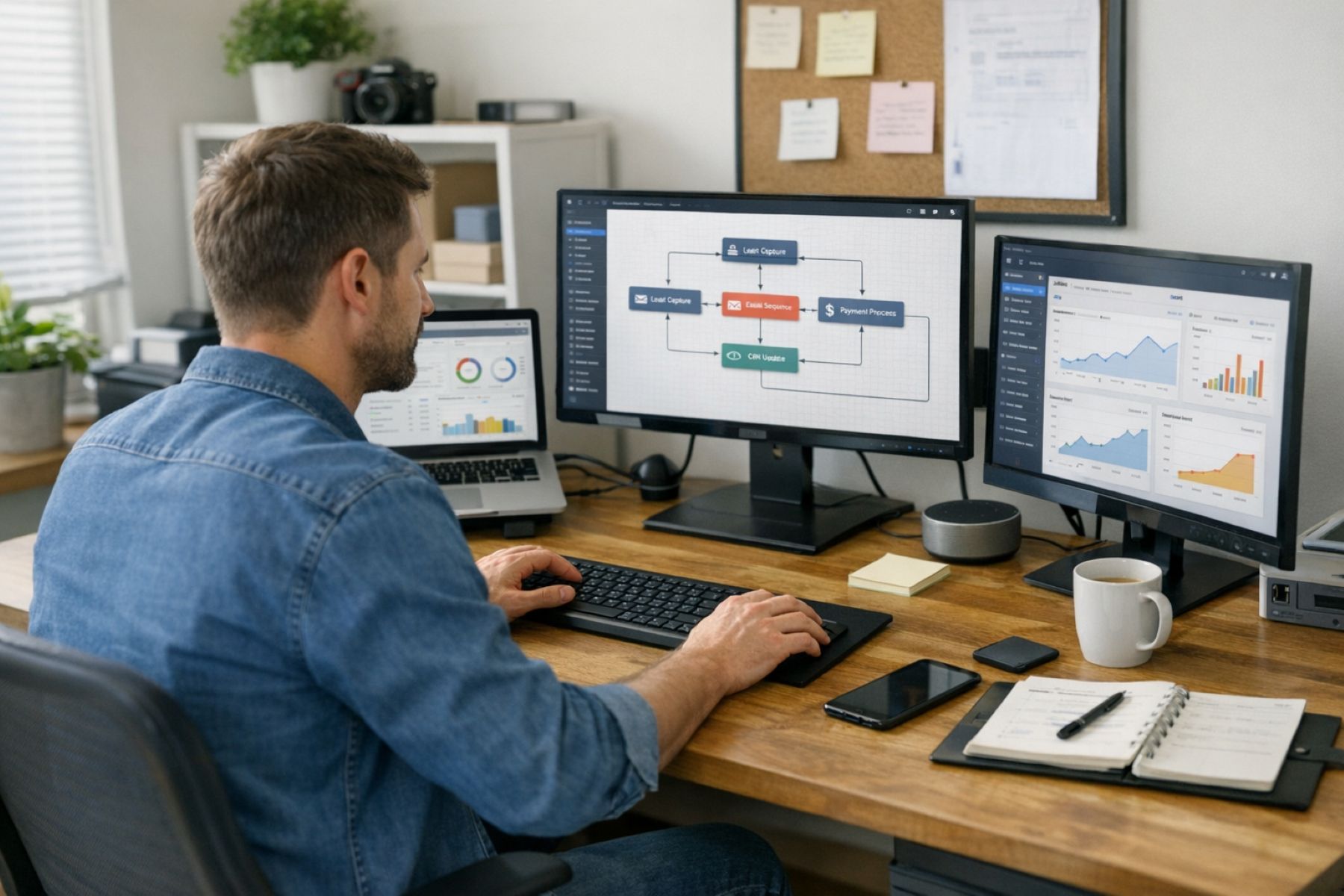 Side Hustle Automation: Build a Self-Sustaining Business