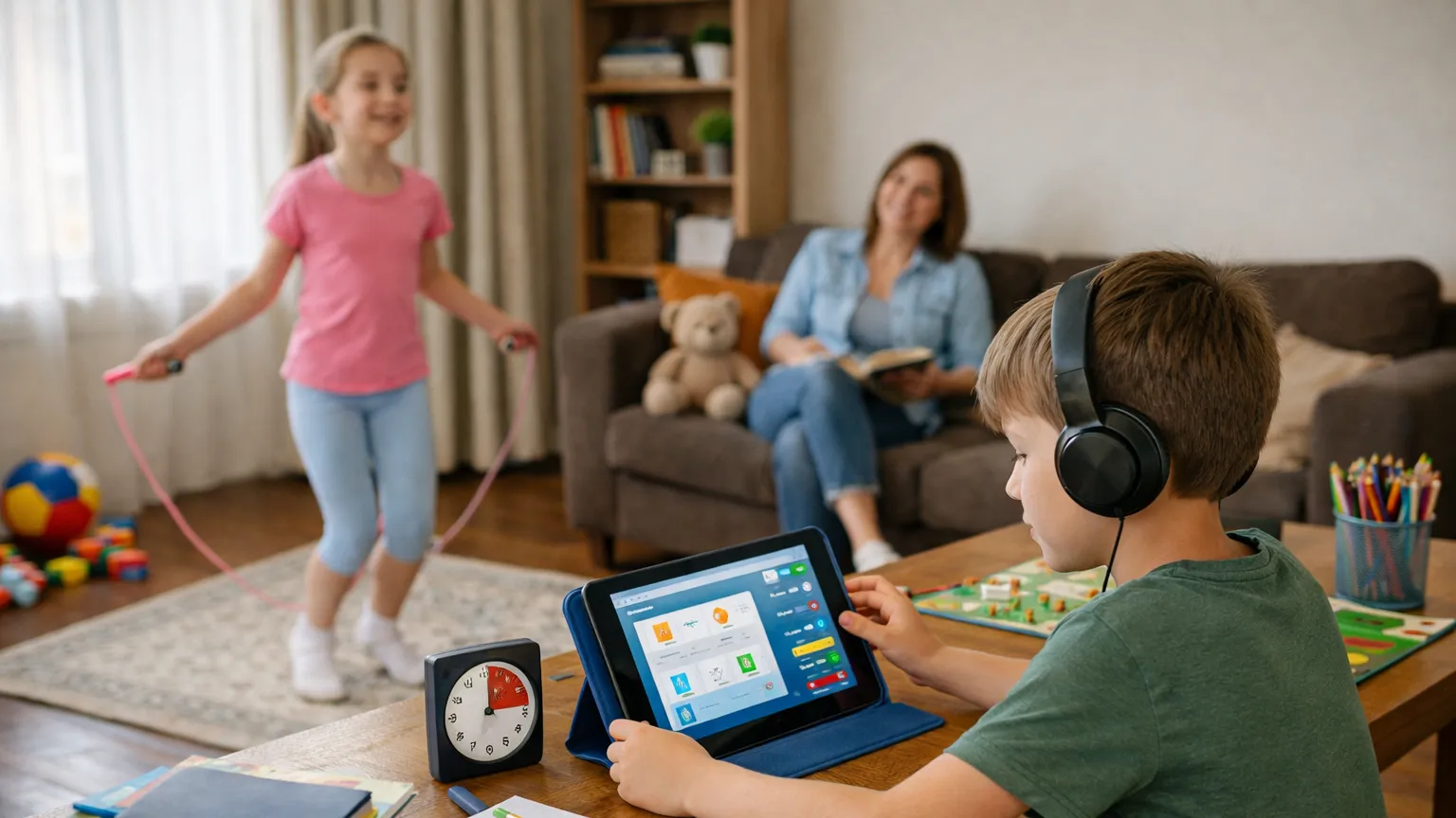 Tips for a Balanced Digital Routine for Elementary Kids