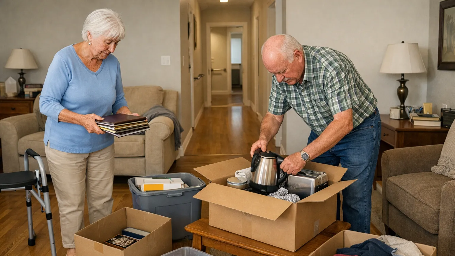 Senior Home Safety: Aging-in-Place Home Decluttering
