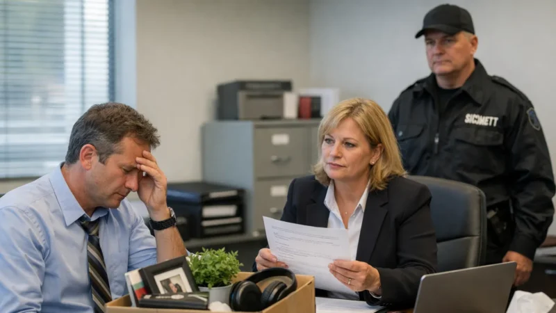 The Instant Exit: 7 Career Mistakes Leading to Termination You Can’t Fix