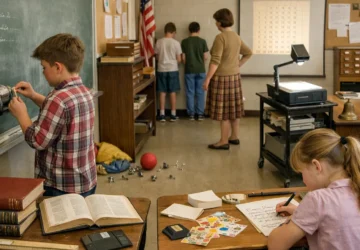 Forget Tablets: Do You Remember the “Clack” of These Nostalgic School Memories?
