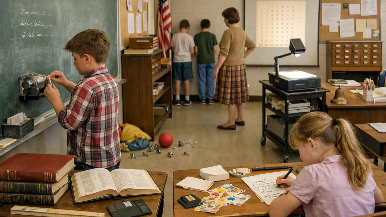 Top Nostalgic School Memories From the Analog Classroom